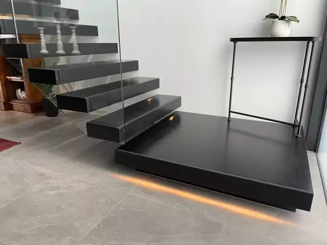 Floating stairs by Division Engineering Christchurch